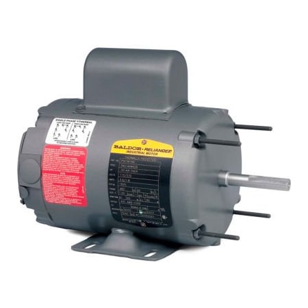 Baldor-Reliance Baldor-Reliance Motor PSC3524A, .5HP, 1625RPM, 1PH, 60HZ, 48Z, 3418C, TEAO, F1 PSC3524A